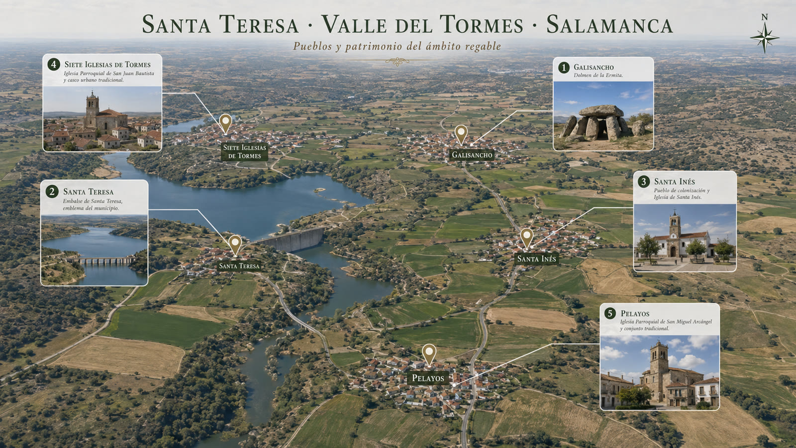 Santa Teresa y valle del Tormes